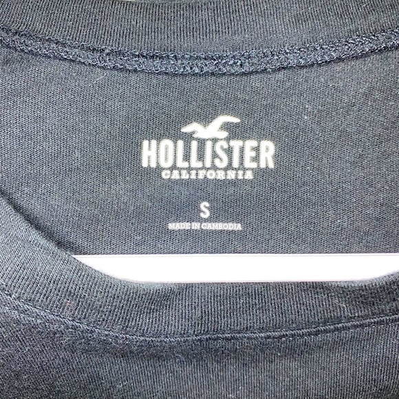 Women’s Hollister checkerboard crop long sleeve - Picture 4 of 5